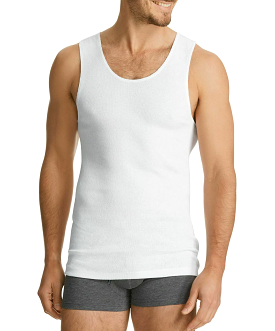 Bonds Men's 2-Pack White Cotton Singlets for Chest - Google SEO