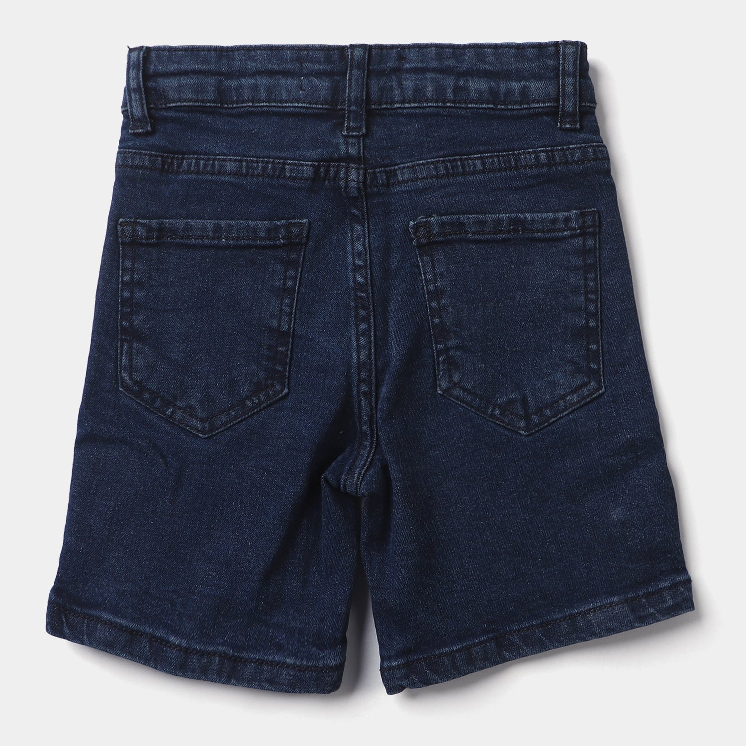 Boys Stretch Denim Shorts - Out Of This World - Mid Blue