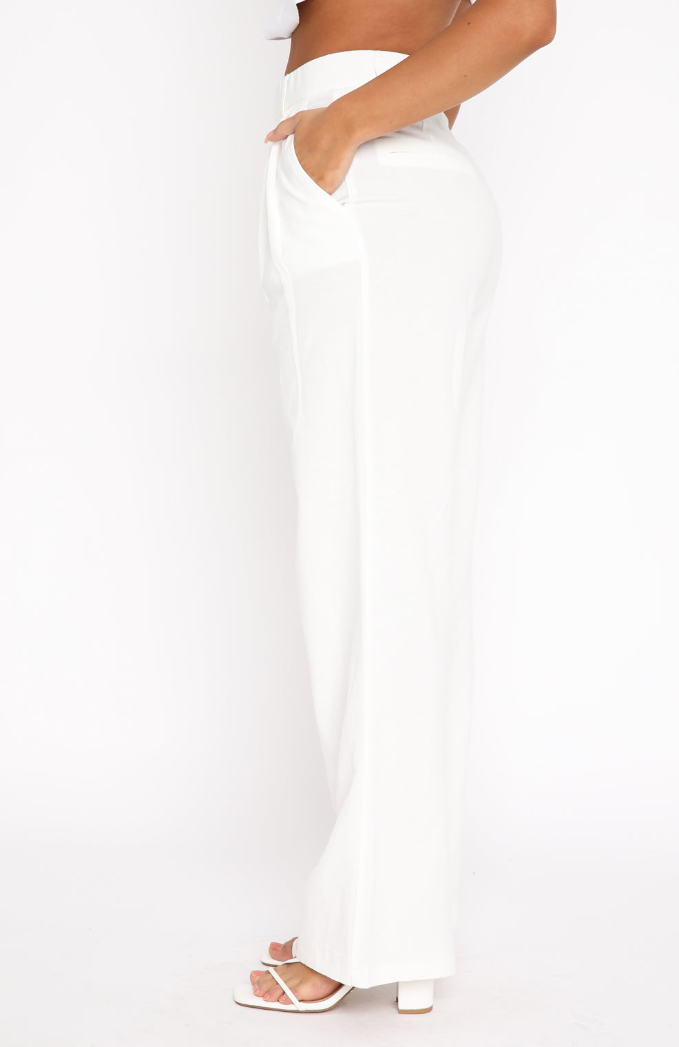 Bright White Pants - Beyond Reach Collection