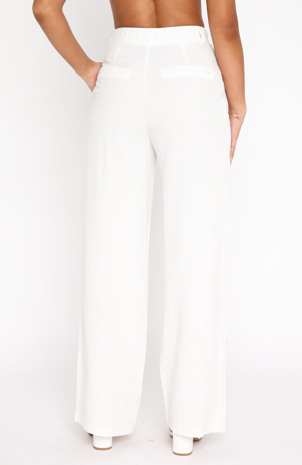 Bright White Pants - Beyond Reach Collection