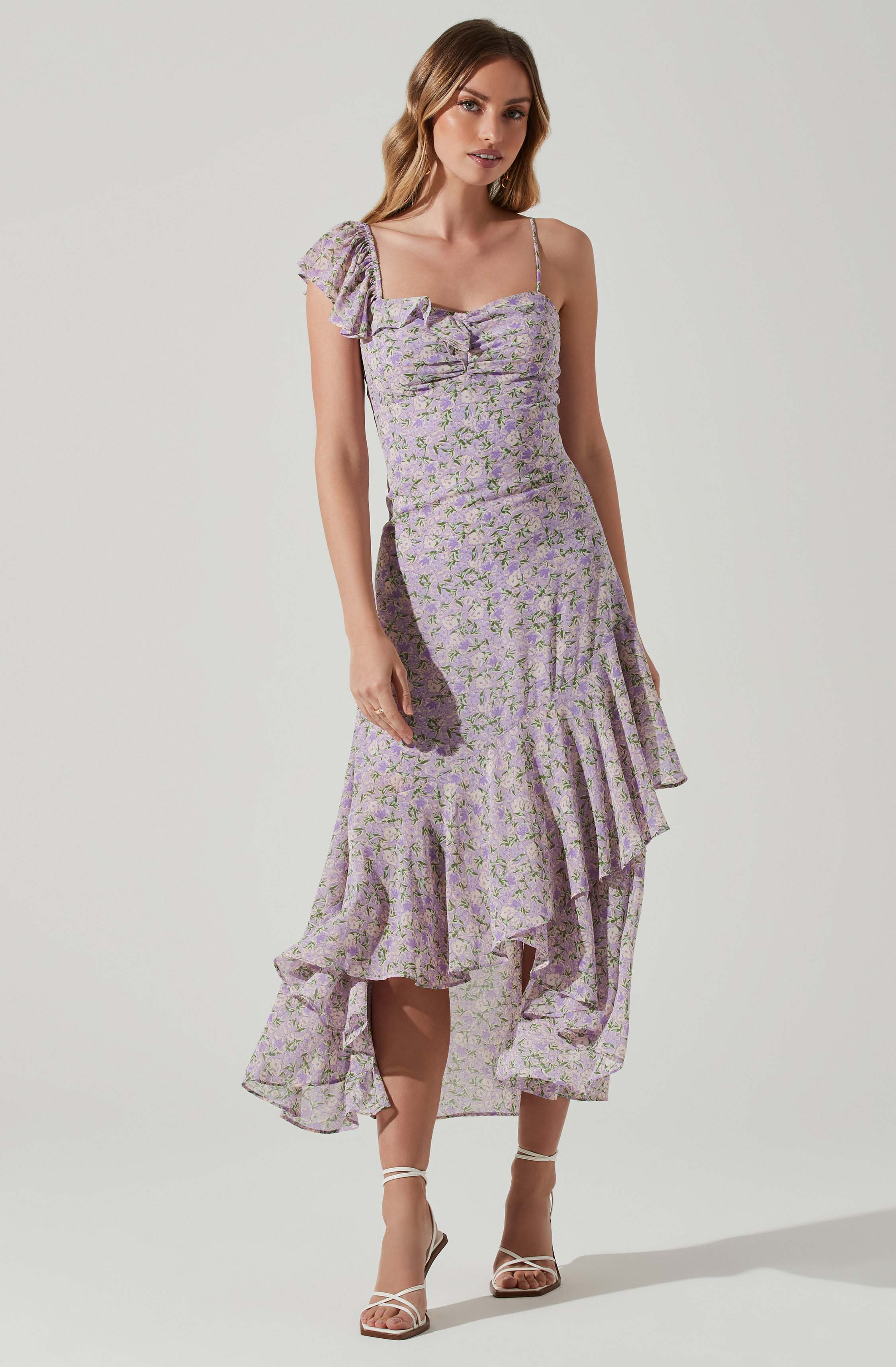 Camelia Dress - Floral Midi Dress | Buy Now