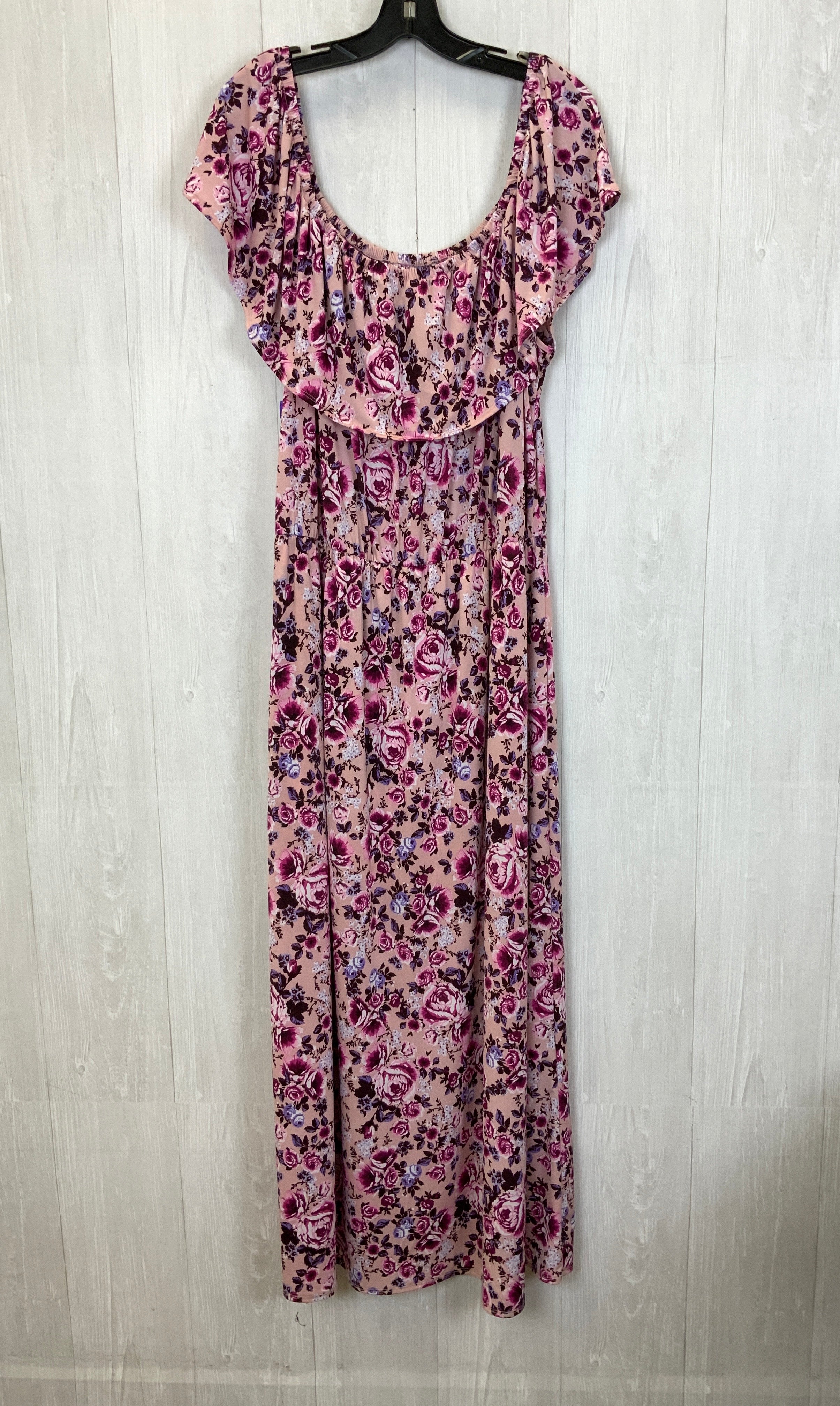 Casual Maxi Dress No Comment Size 3x