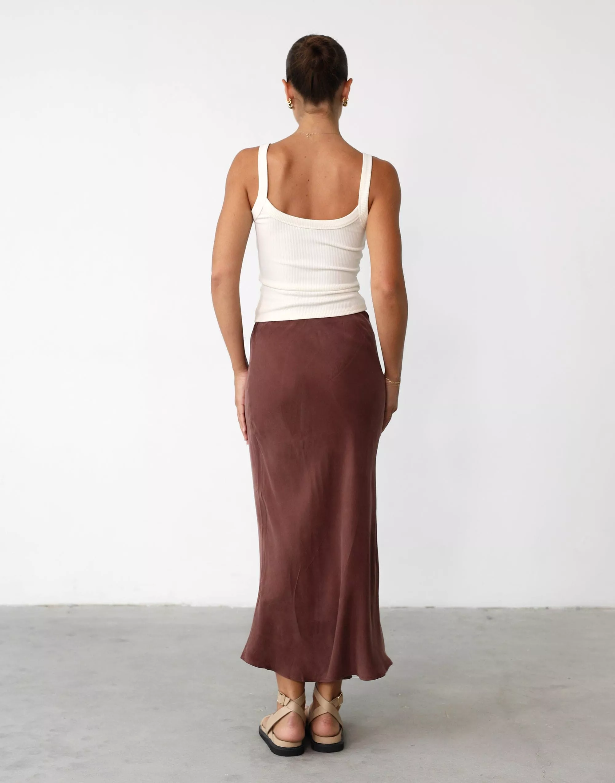 Chestnut Mimi Midi Skirt - Shop Now!