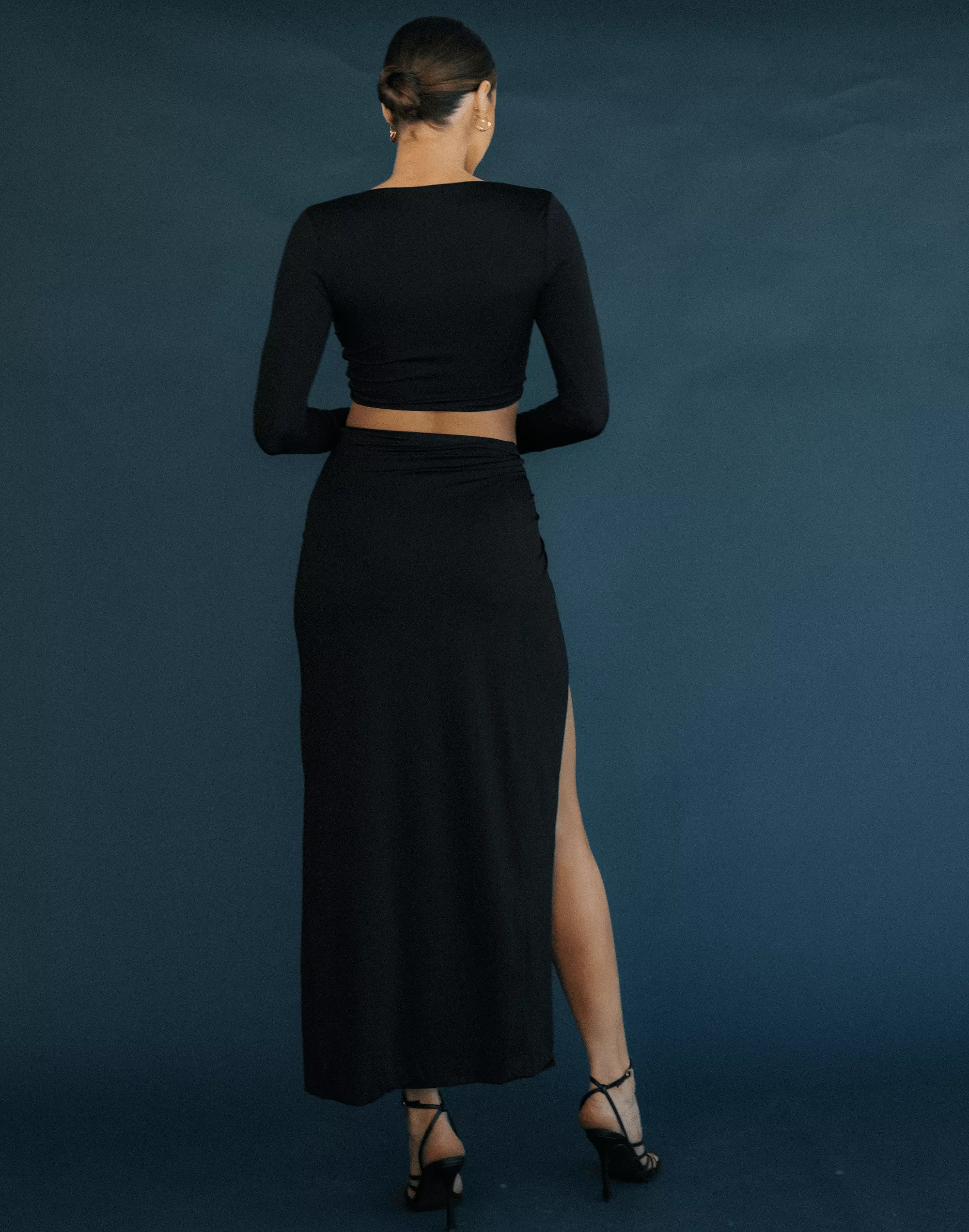 Chloe Maxi Skirt (Black) - Buy Online Now