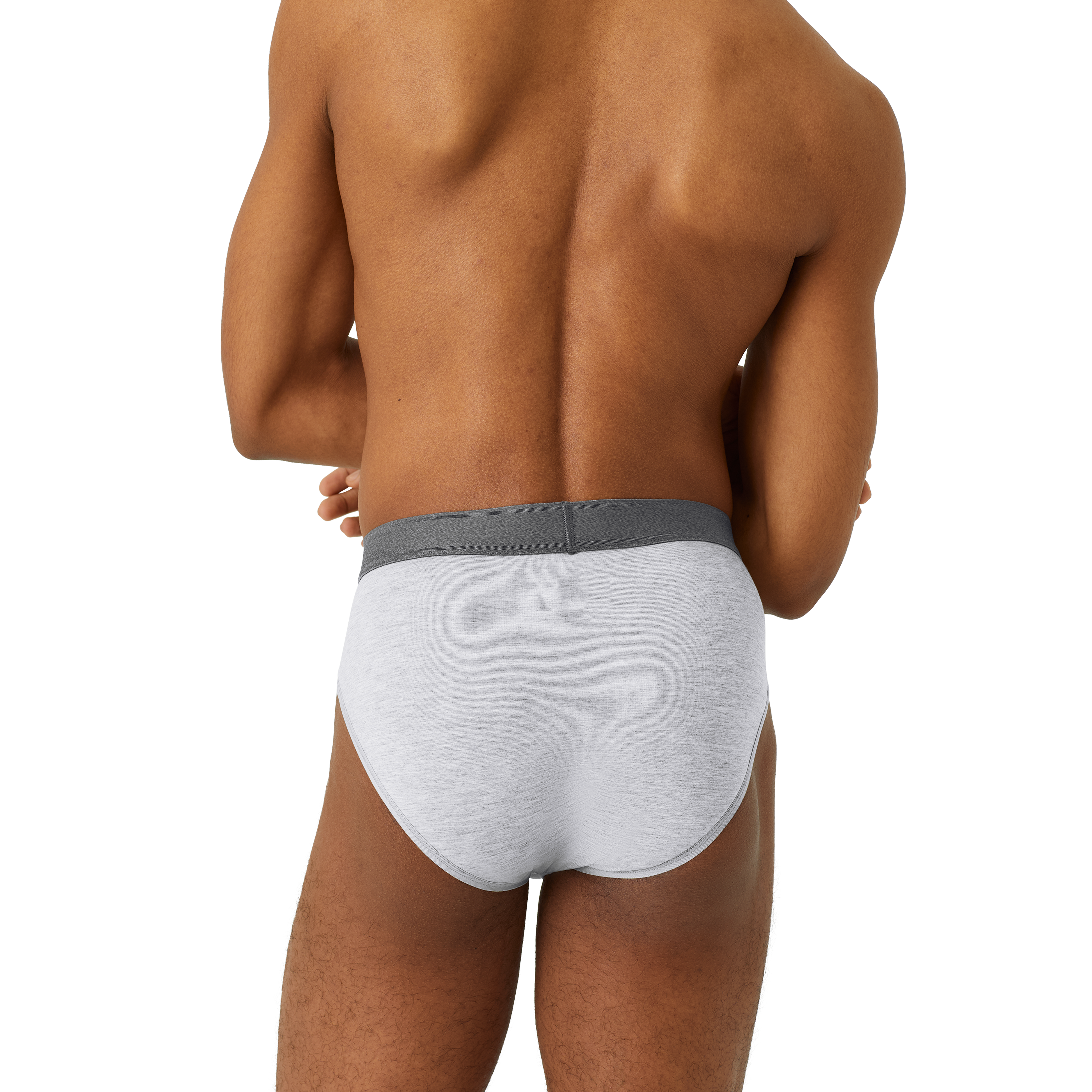 Cotton Modal Blend Flyless Briefs 6-Pack