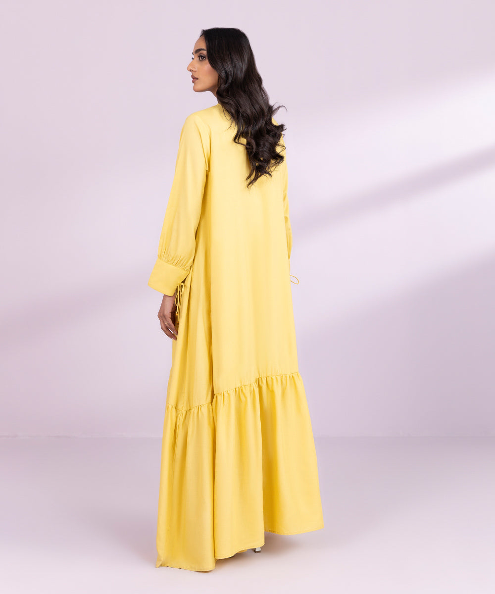 Cotton Viscose Tier Dress can be rewritten as Tiered Cotton Viscose Dress