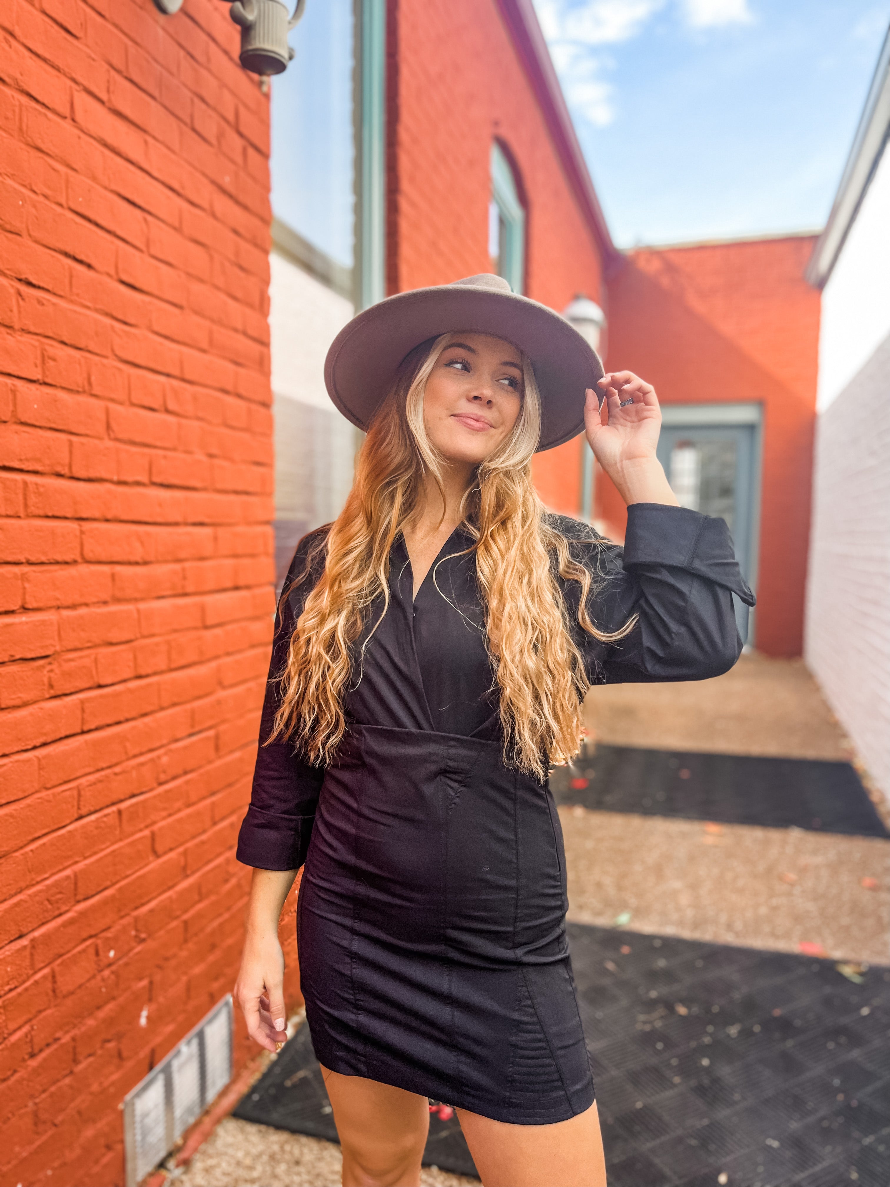 Daily Collared Shirt Dress