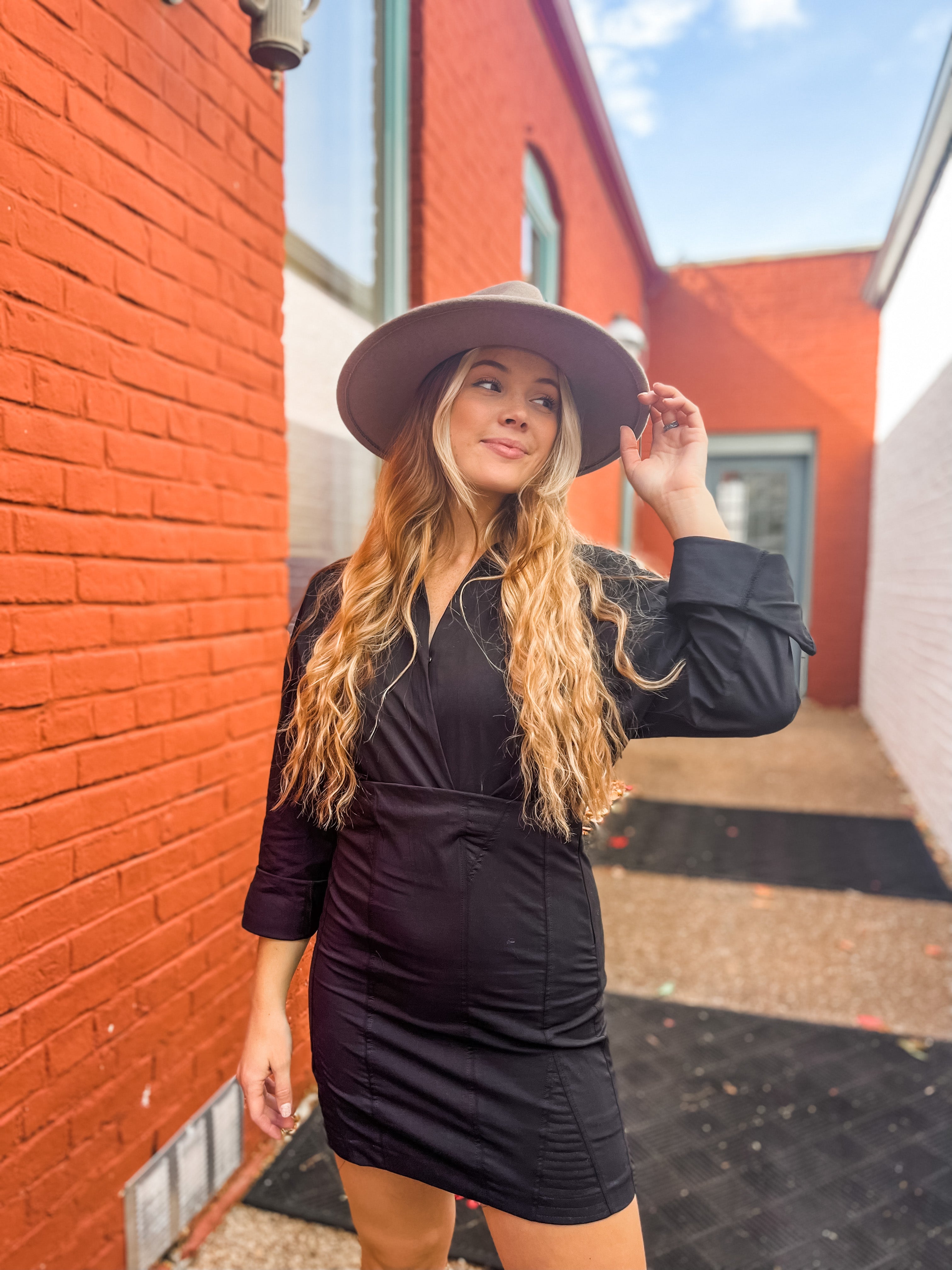 Daily Collared Shirt Dress