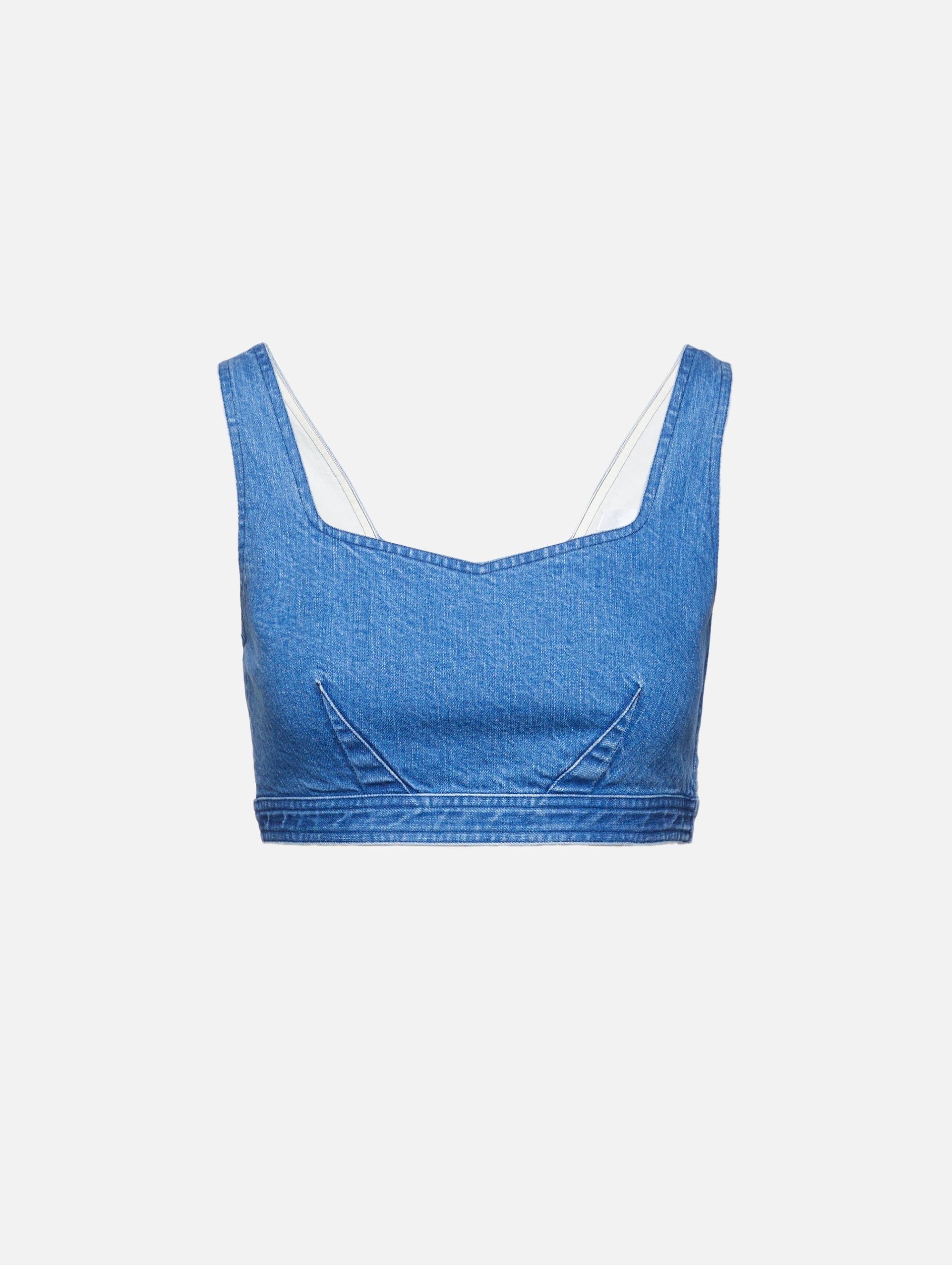 Denim Crop Top