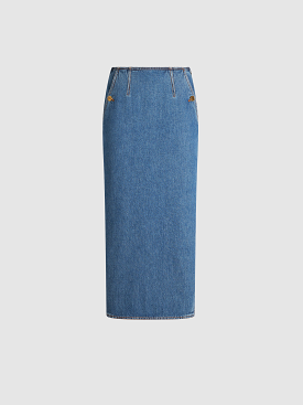 Denim Midi Skirt - Buy Online Now!