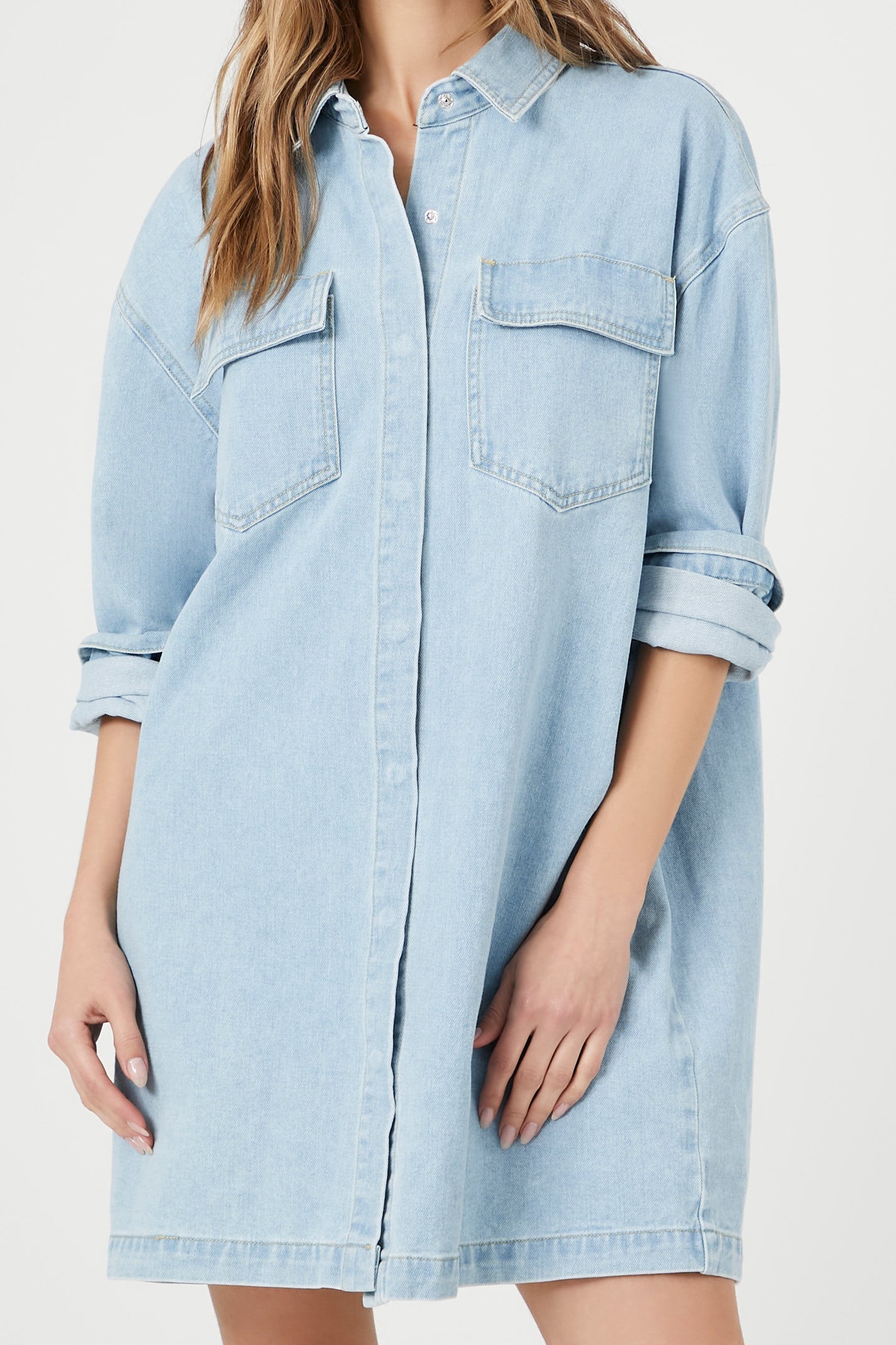 Denim Shirt Dress