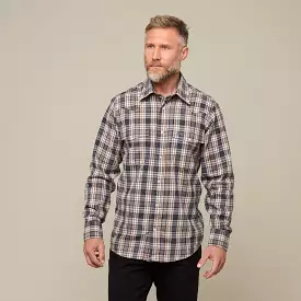 Denver Flannel Blue Brown - Shop Now