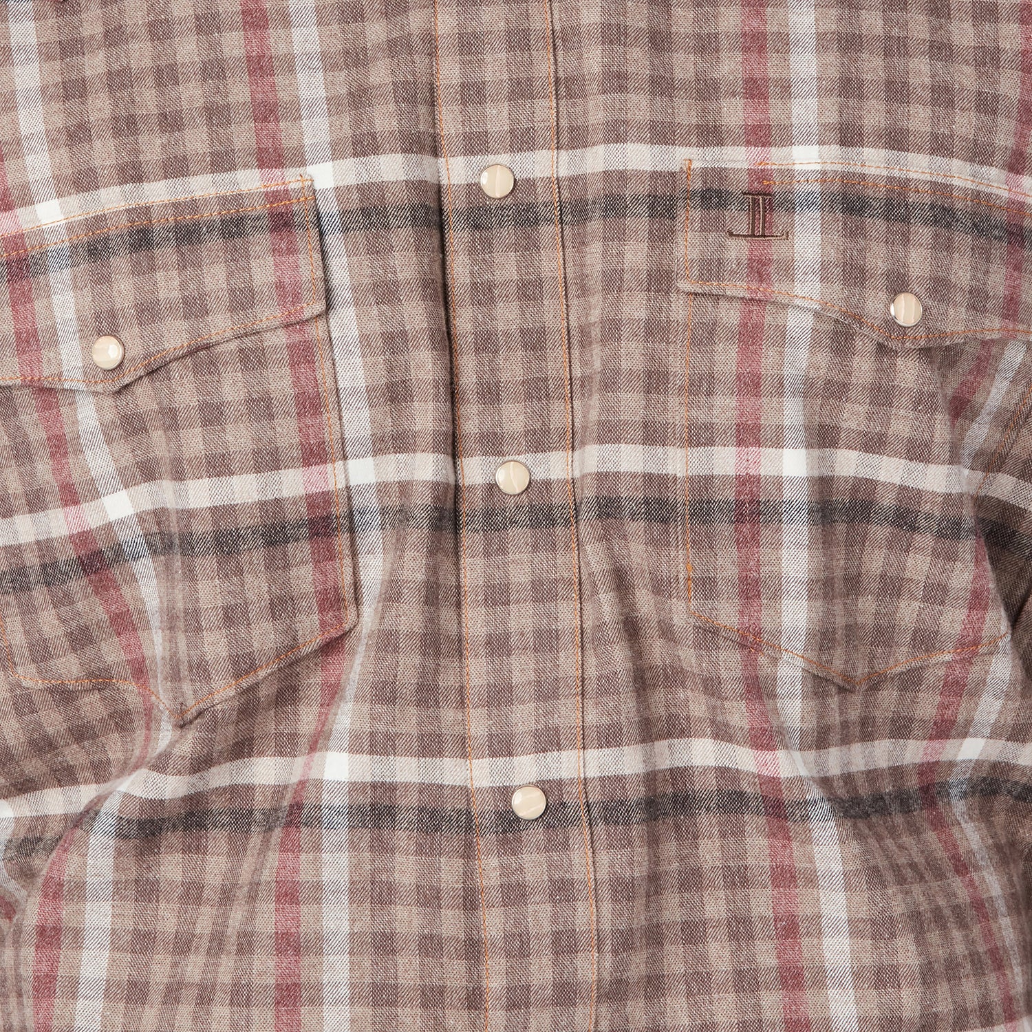 Denver Flannel - Brown and Burgundy Flannel Shirt | Shop Now!