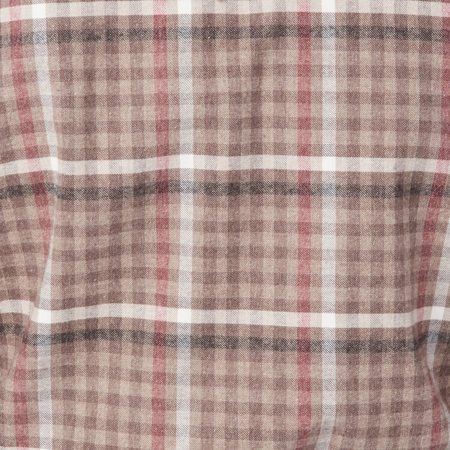 Denver Flannel - Brown and Burgundy Flannel Shirt | Shop Now!