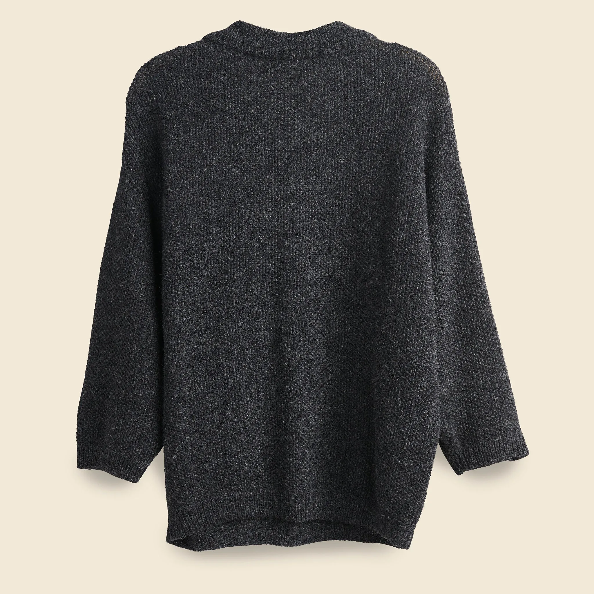 Dolman Henley Sweater - Charcoal: Shop Now