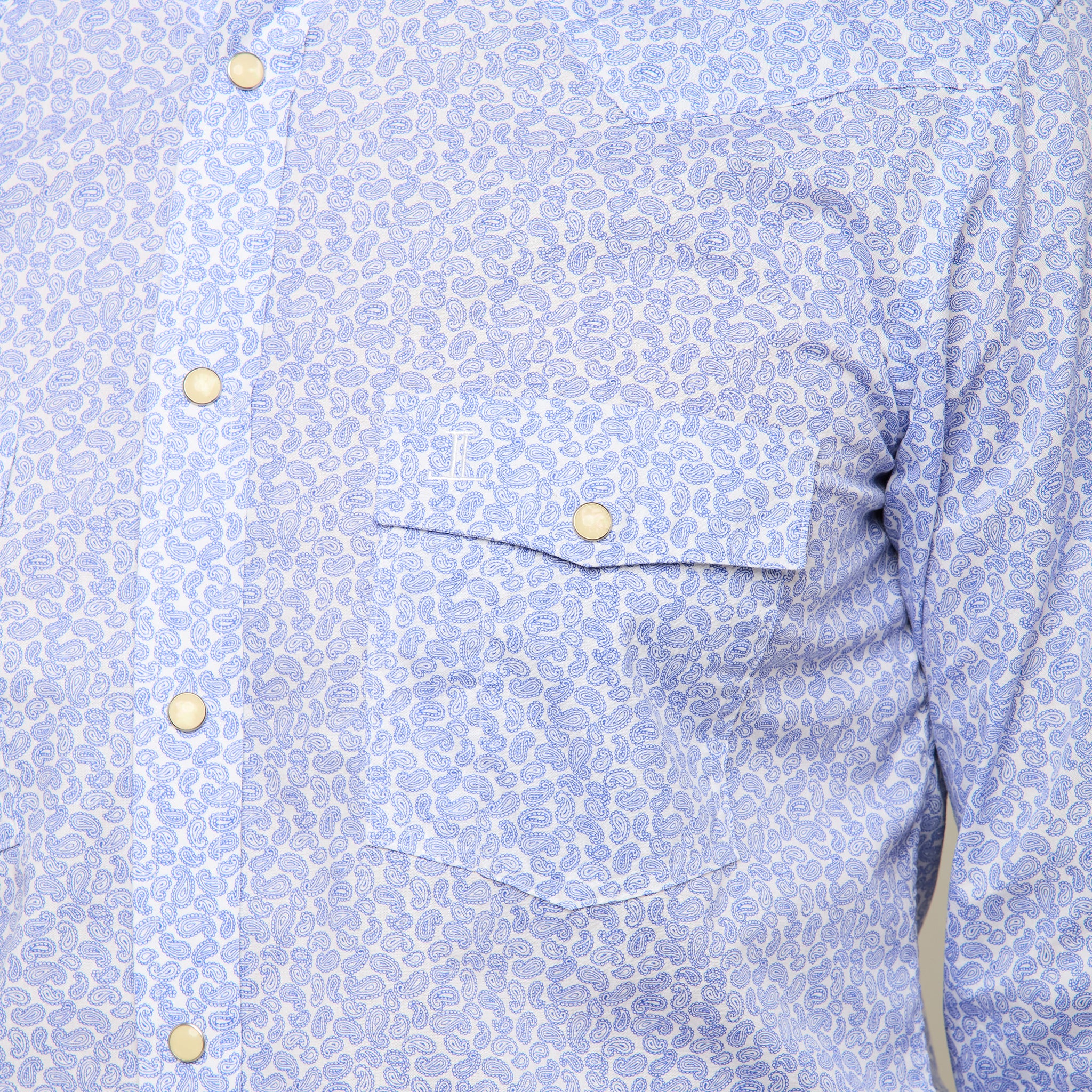 El Paso Prints - Blue Paisley Print | Shop Now