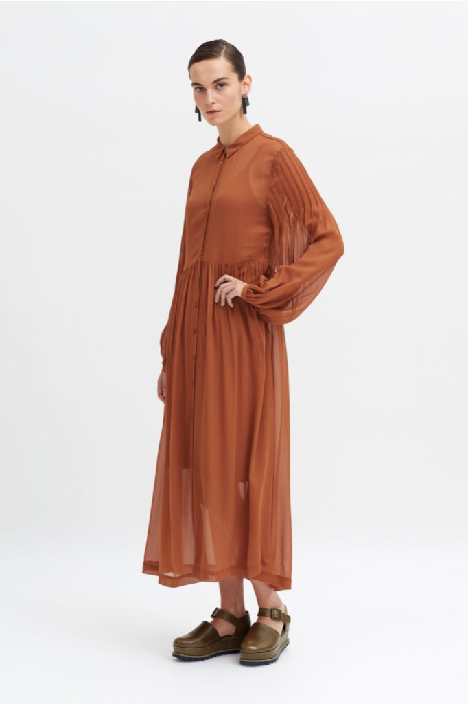 Elk The Label - Nutmeg Odense Shirt Dress