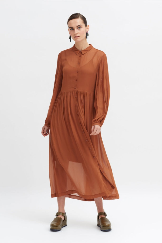 Elk The Label - Nutmeg Odense Shirt Dress