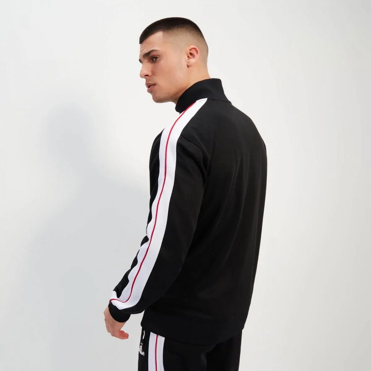 Ellesse Black Track Jacket Giandoso