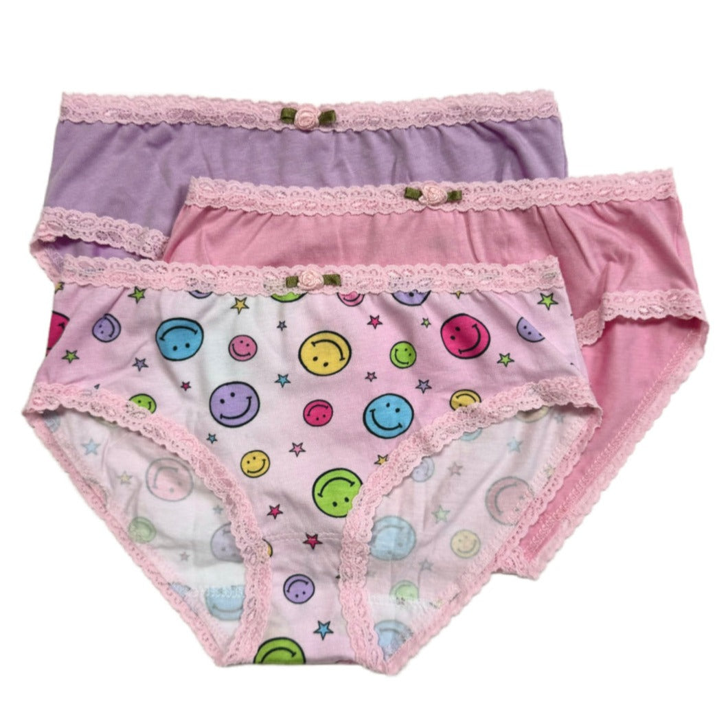 Esme Happy Pink Panty Set - 3pc