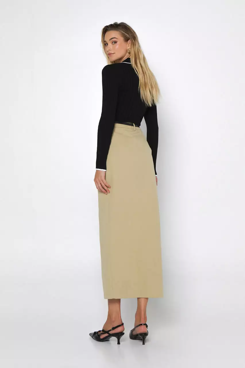 Evan Moss Midi Skirt