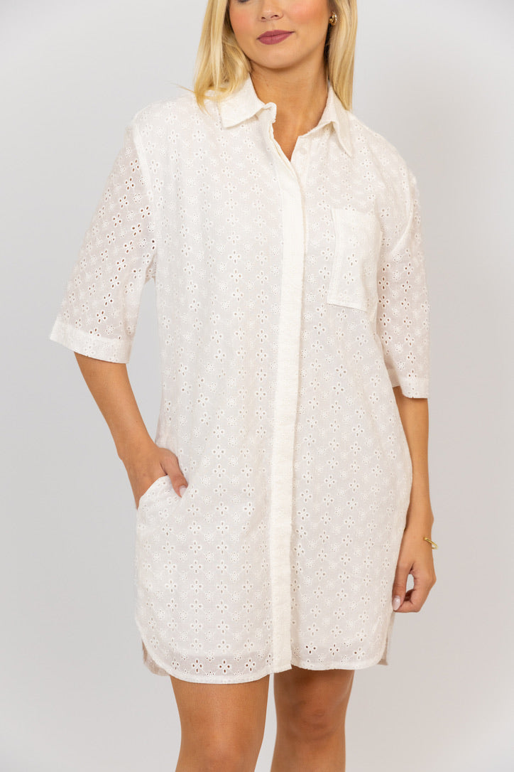 Eyelet Dress Shirt