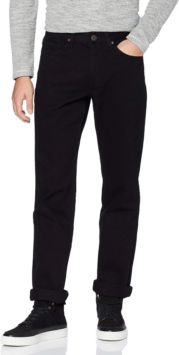 Black Farah Darwood Rigid Denim Jeans