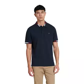 Farah Maxwell Regular Fit Pique Tipping Polo Shirt