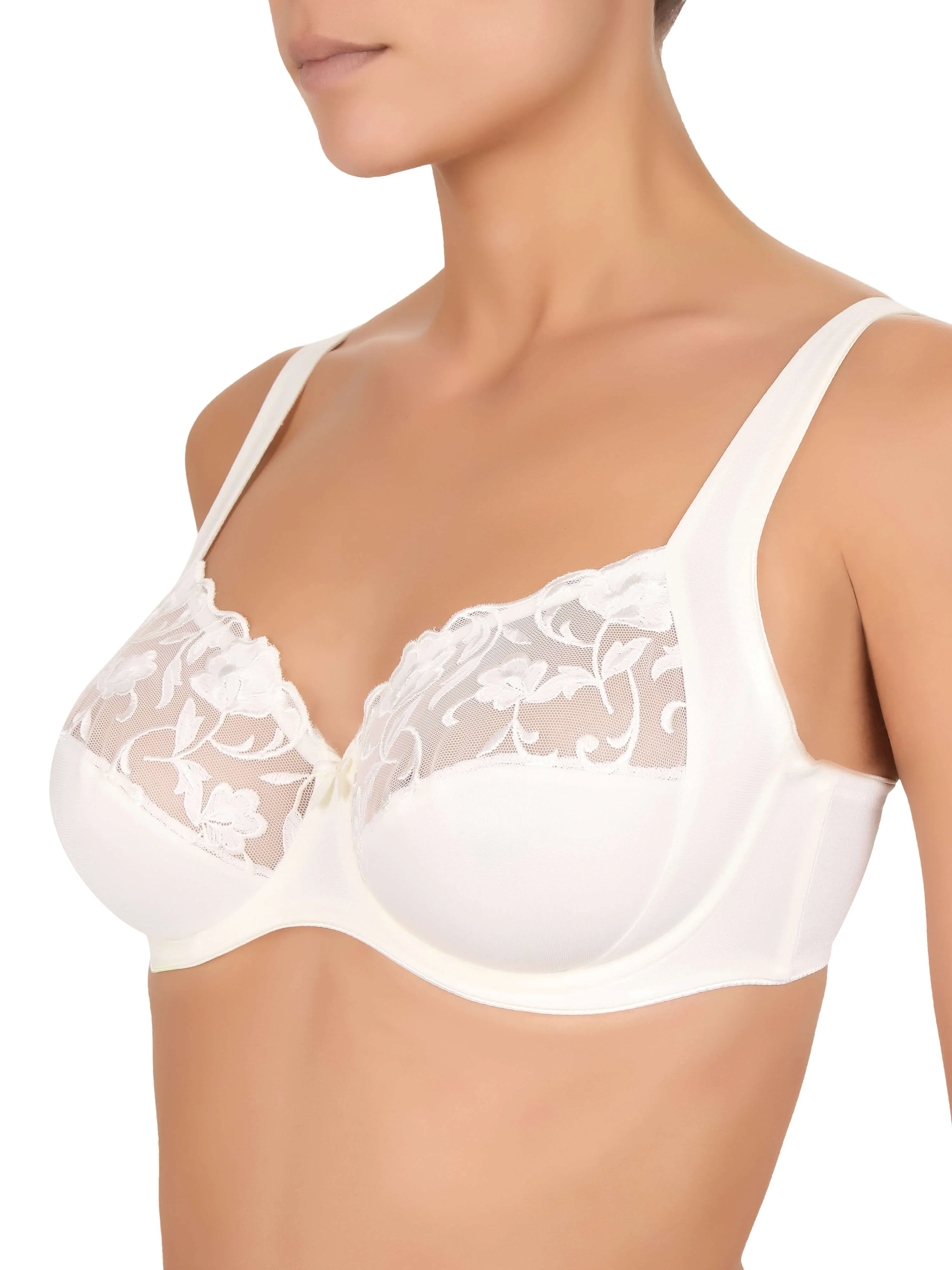 Felina Moments Embroidered Underwire Bra