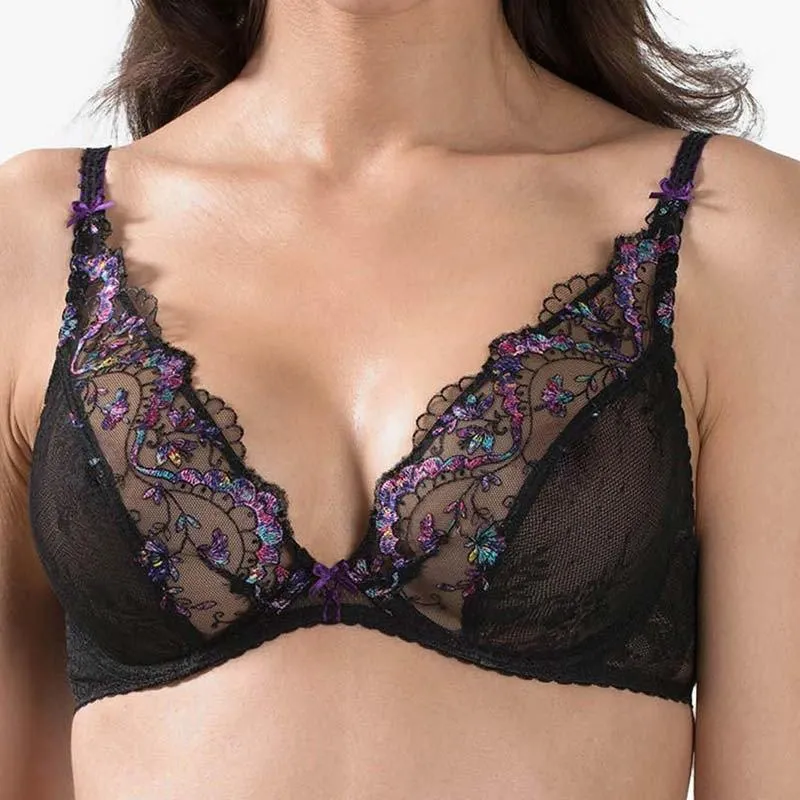 Femme Romantique Triangle Bra in 38C Size with Underwire Support