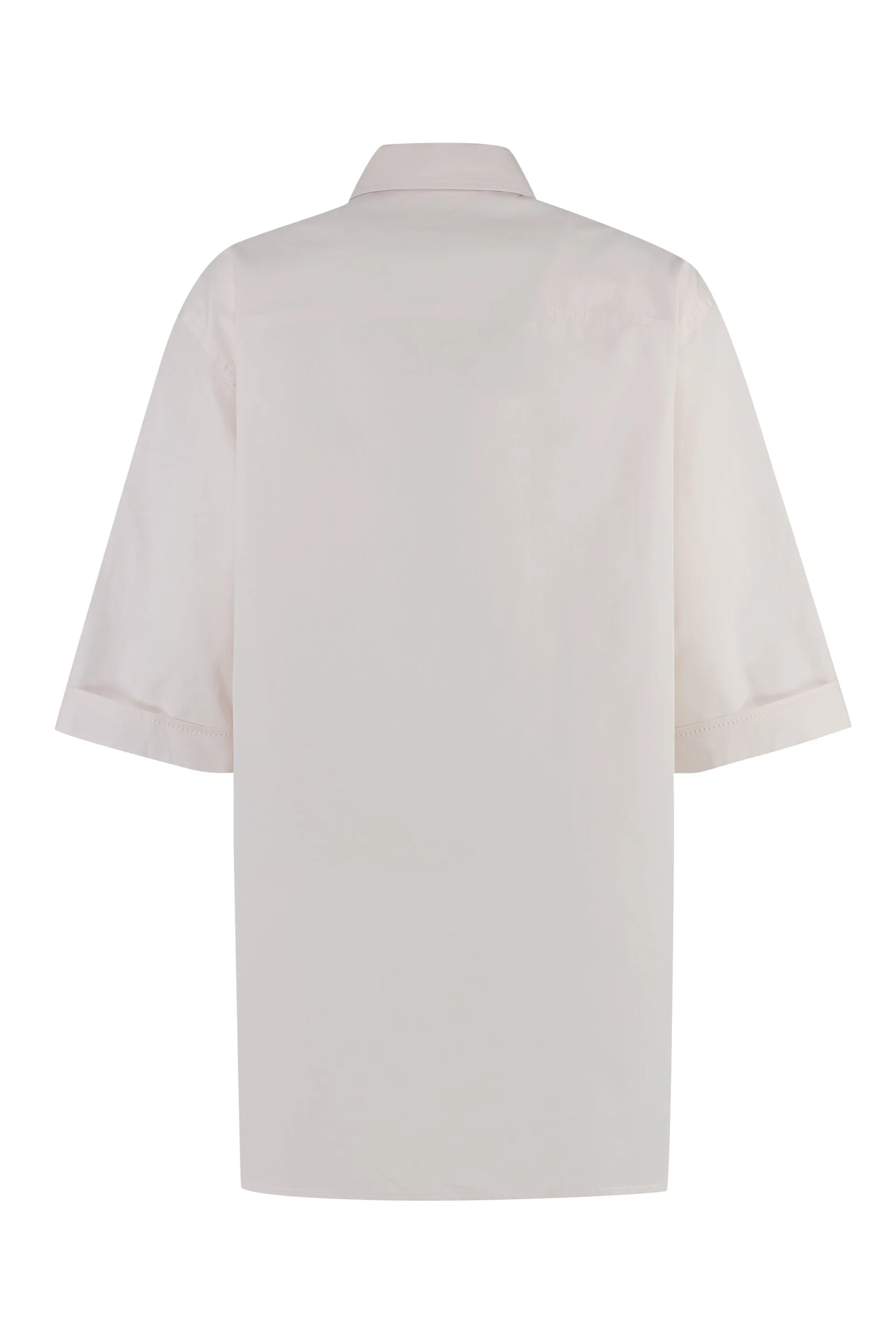 Luxurious Pink Short Sleeve Cotton Shirt for Women by FENDI - SS23