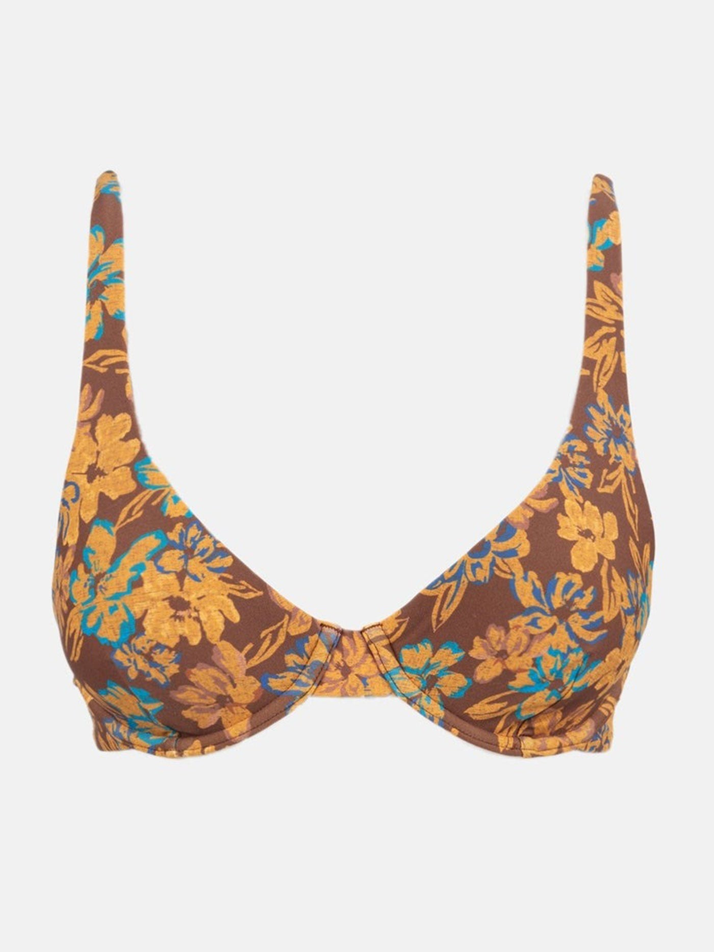 Floral Underwire Bikini Top - Oasis Collection.