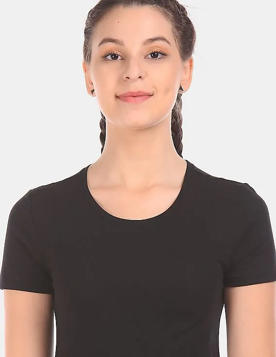 GAP Black Pure Body Short Sleeve Tee Women