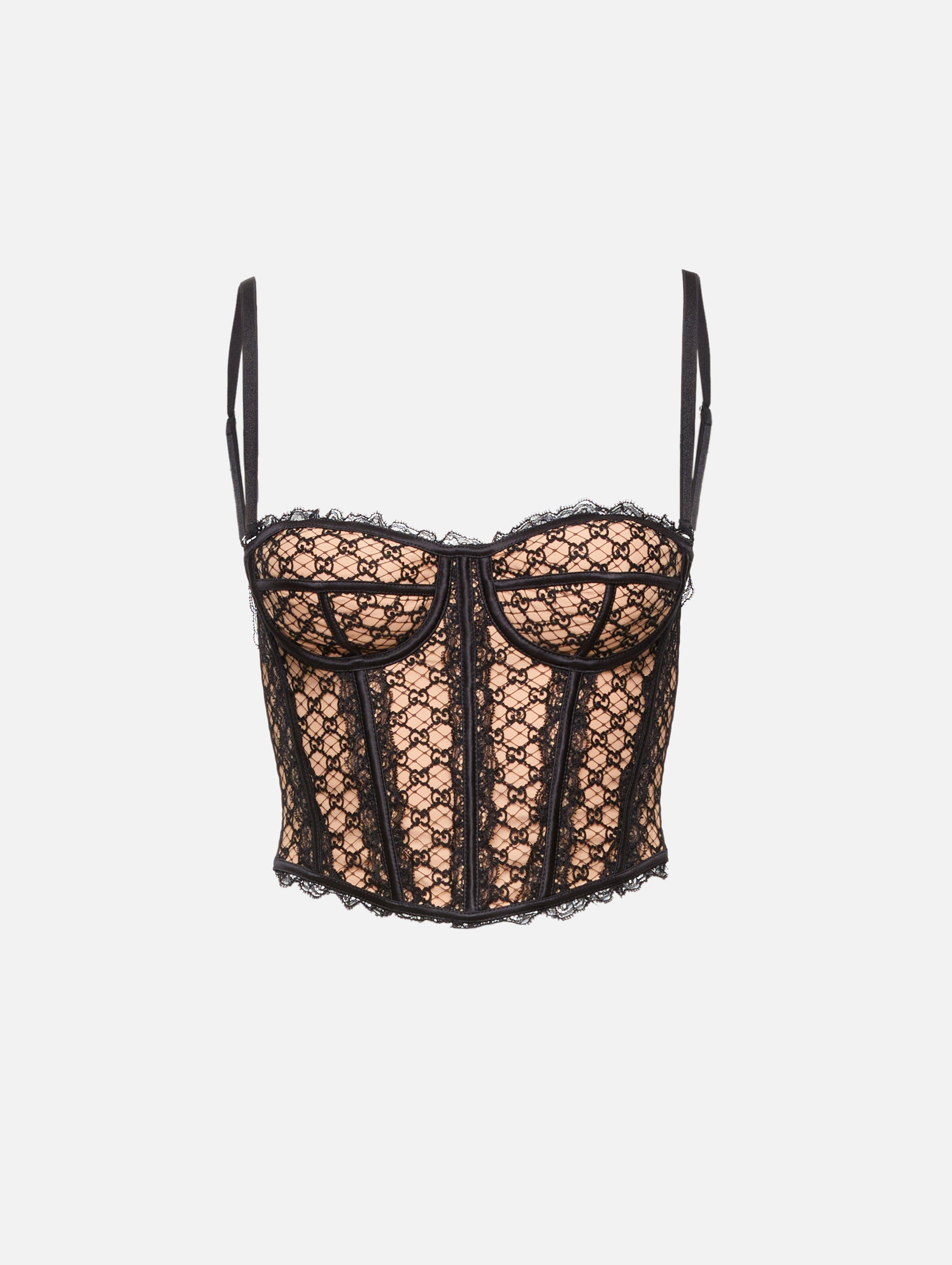 GG Network Bustier Top