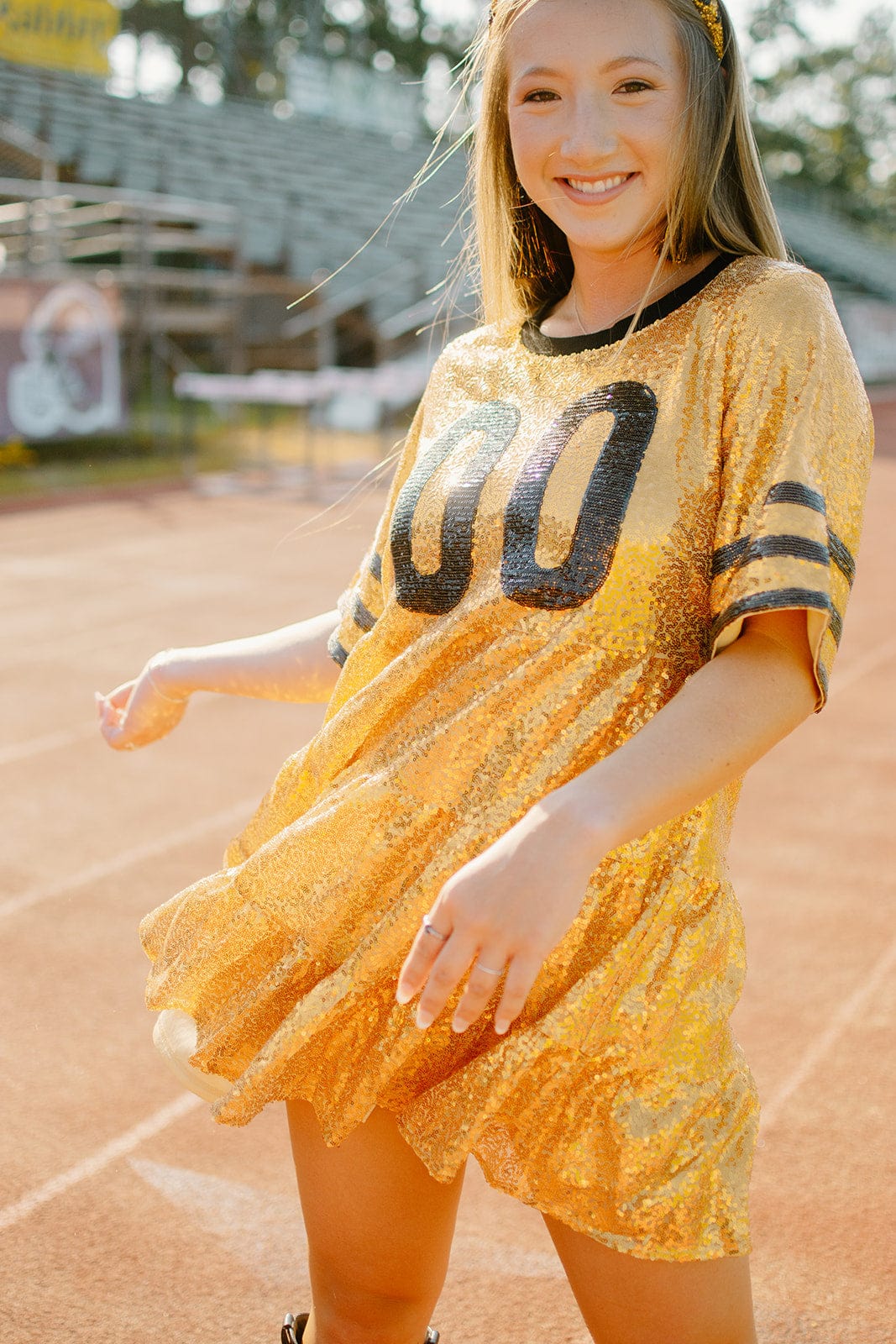 Gold and Black Sequin Dress - Shop Now!