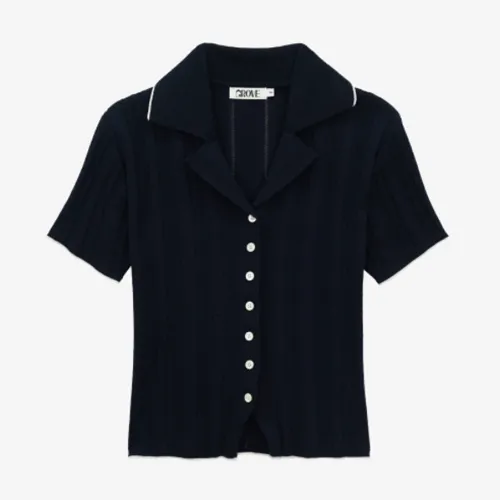 GROVE Casual Short Sleeve Street Style Office Shirt