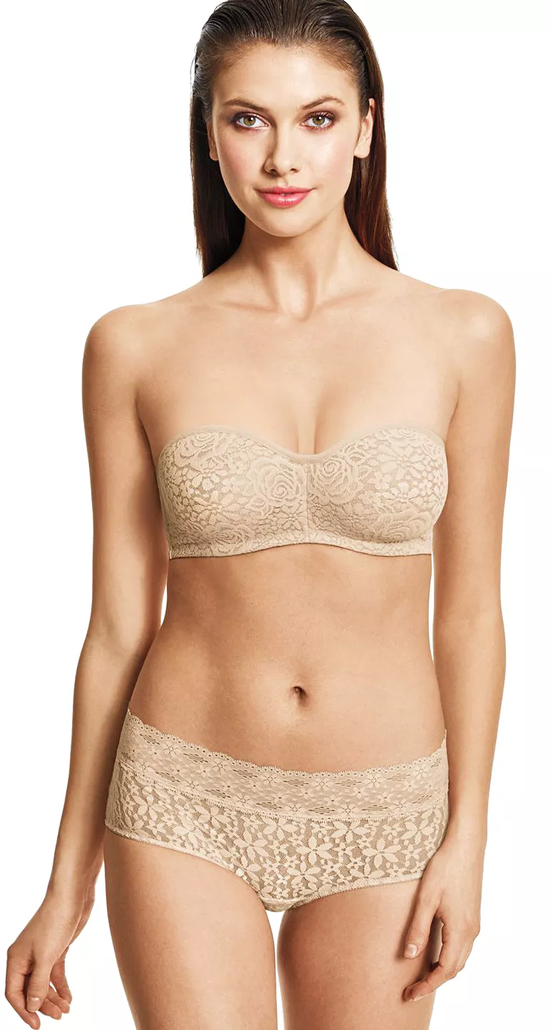 Halo Lace Strapless Bra | 2 Color Options