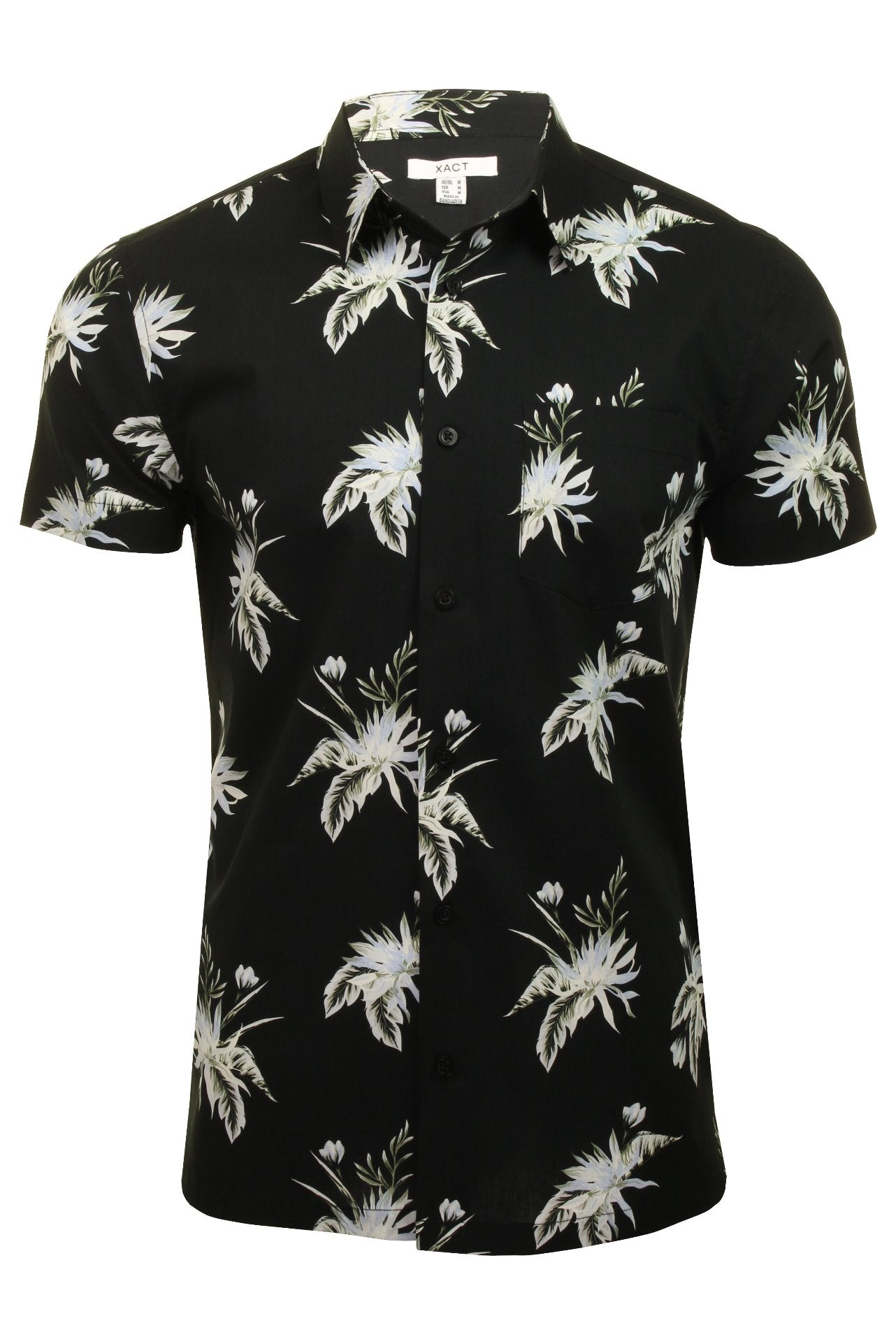 Hawaiian Floral Shirt - Short Sleeve, Tropical Print | Xact