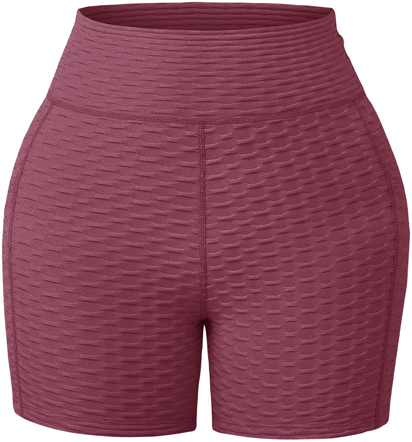 High-Performance Women's Yoga Active Workout Bike Short with Side Pocket for Booty Lift