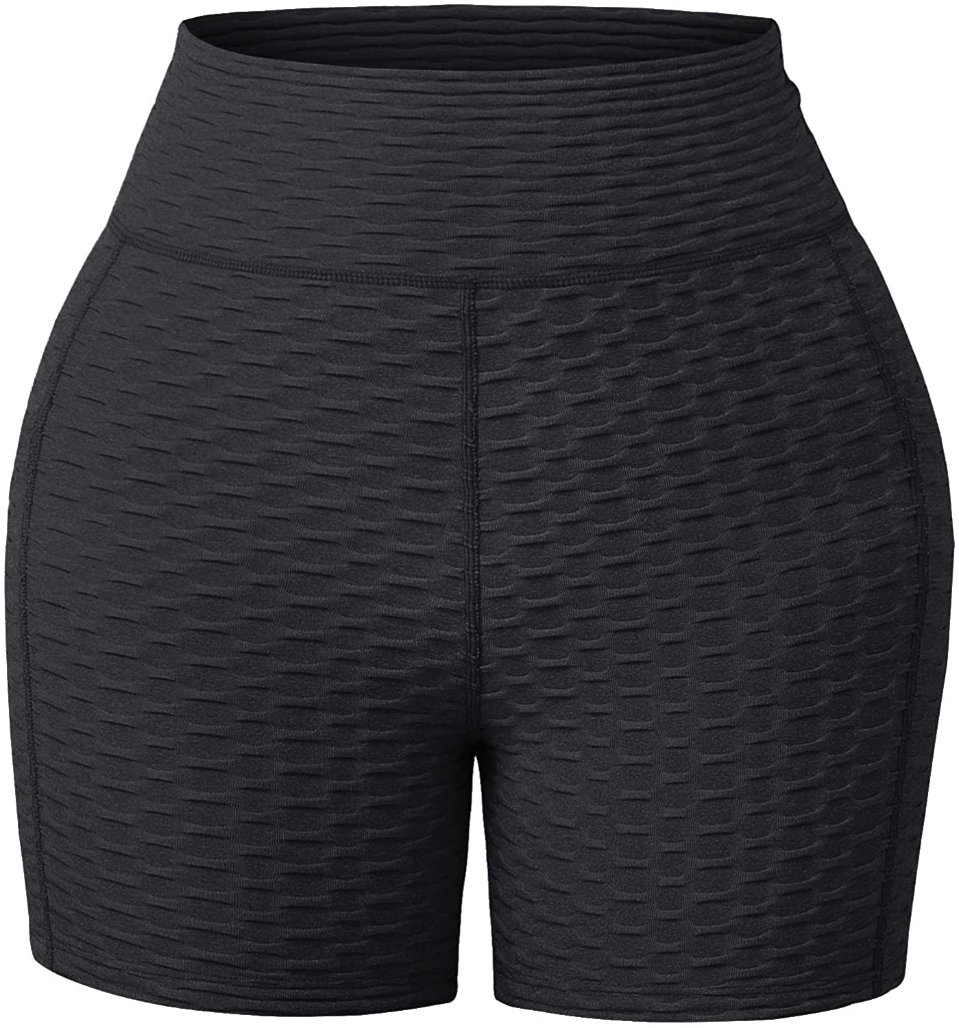 High-Performance Women's Yoga Active Workout Bike Short with Side Pocket for Booty Lift