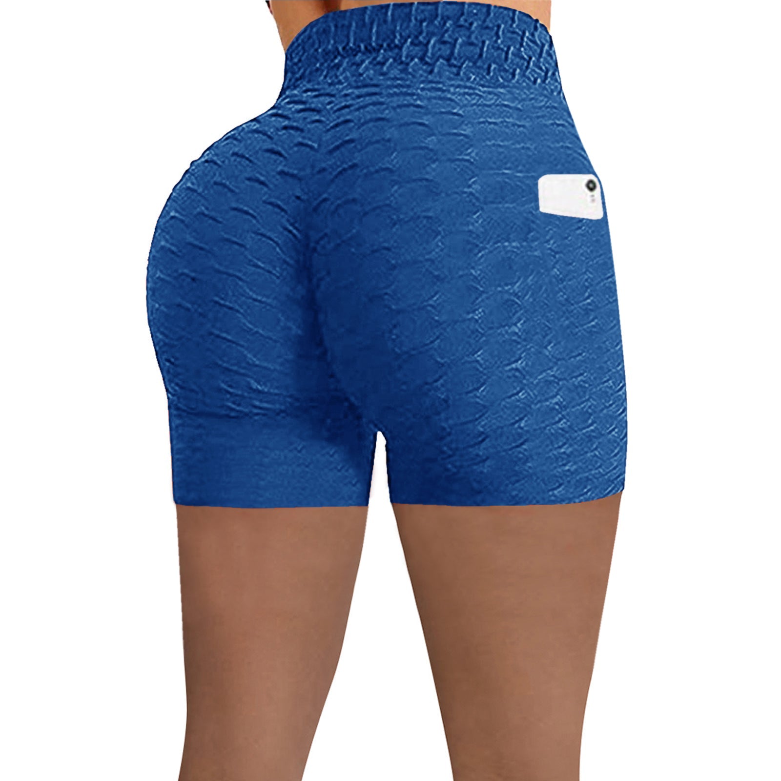 High-Performance Women's Yoga Active Workout Bike Short with Side Pocket for Booty Lift