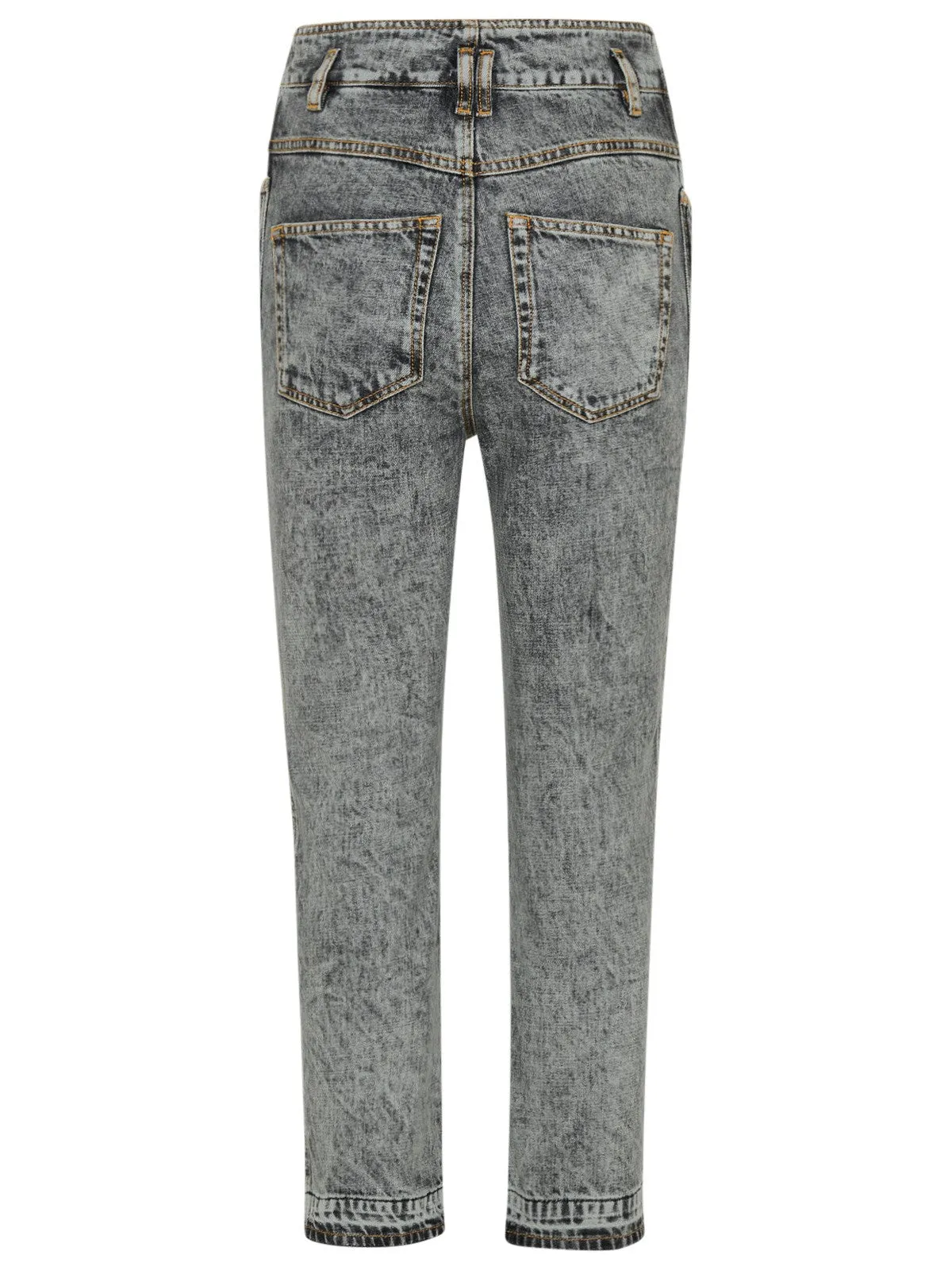 Fashionable Isabel Marant toile Tuscon Tapered-Leg Jeans