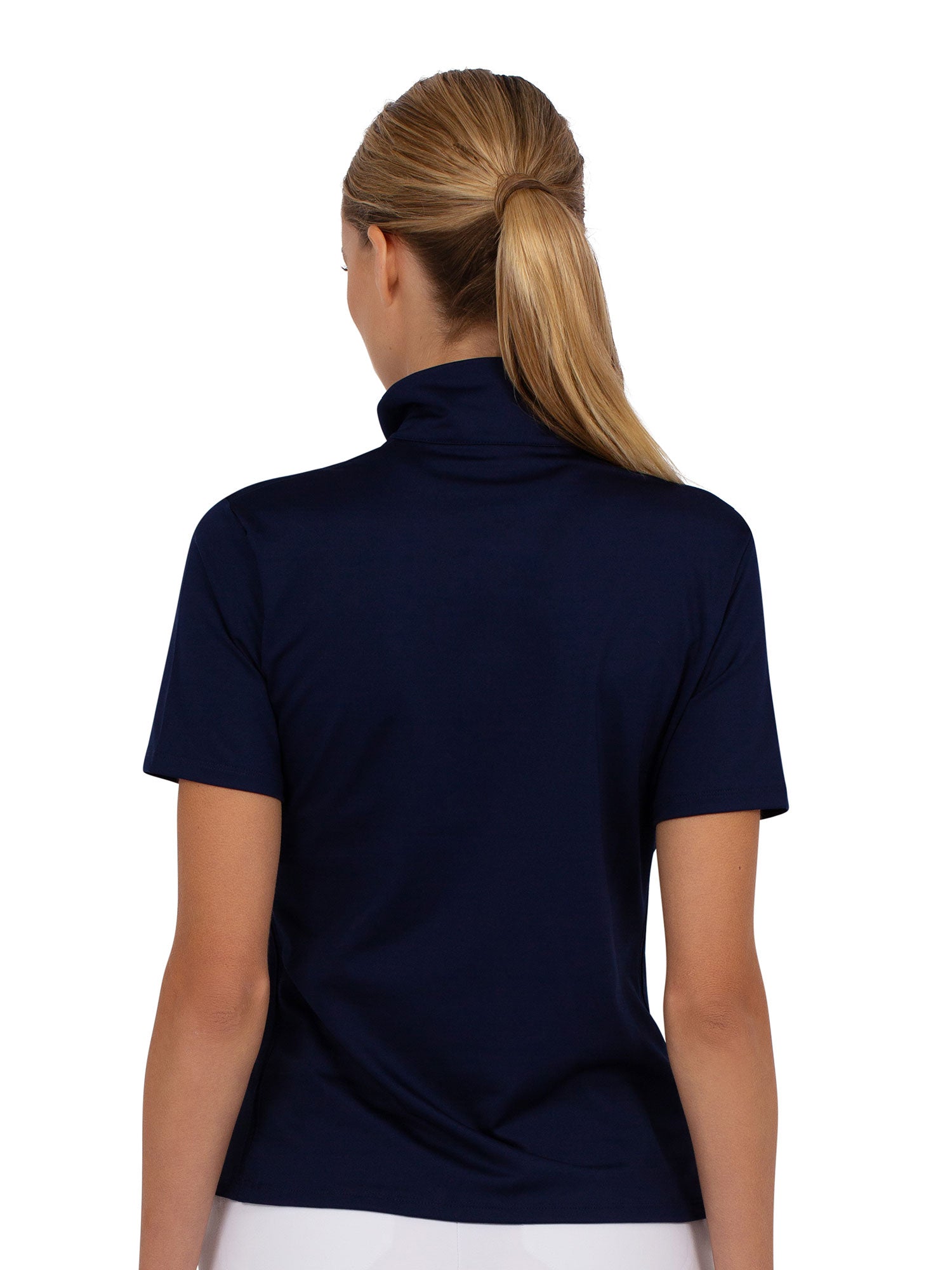 Ivy Golf Short Sleeve Quarter Zip - Ink