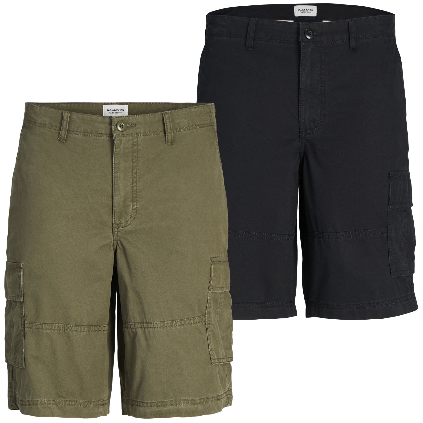 Jack & Jones Mens Cargo Shorts - Loose Fit