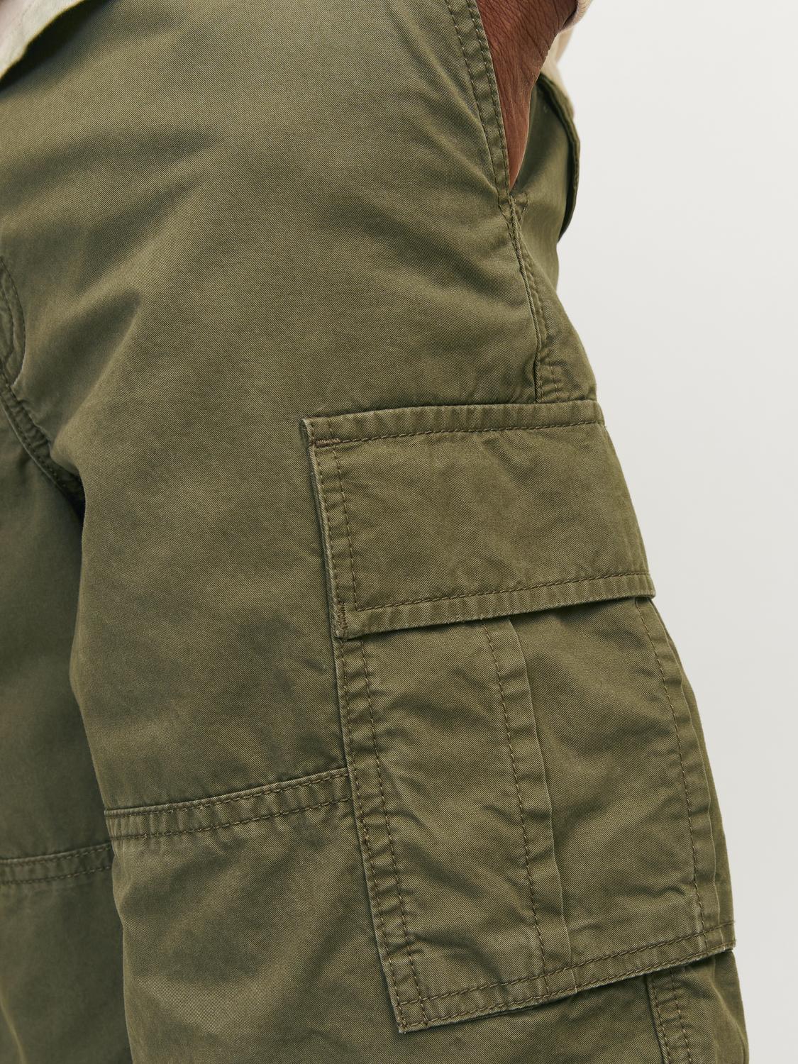 Jack & Jones Mens Cargo Shorts - Loose Fit