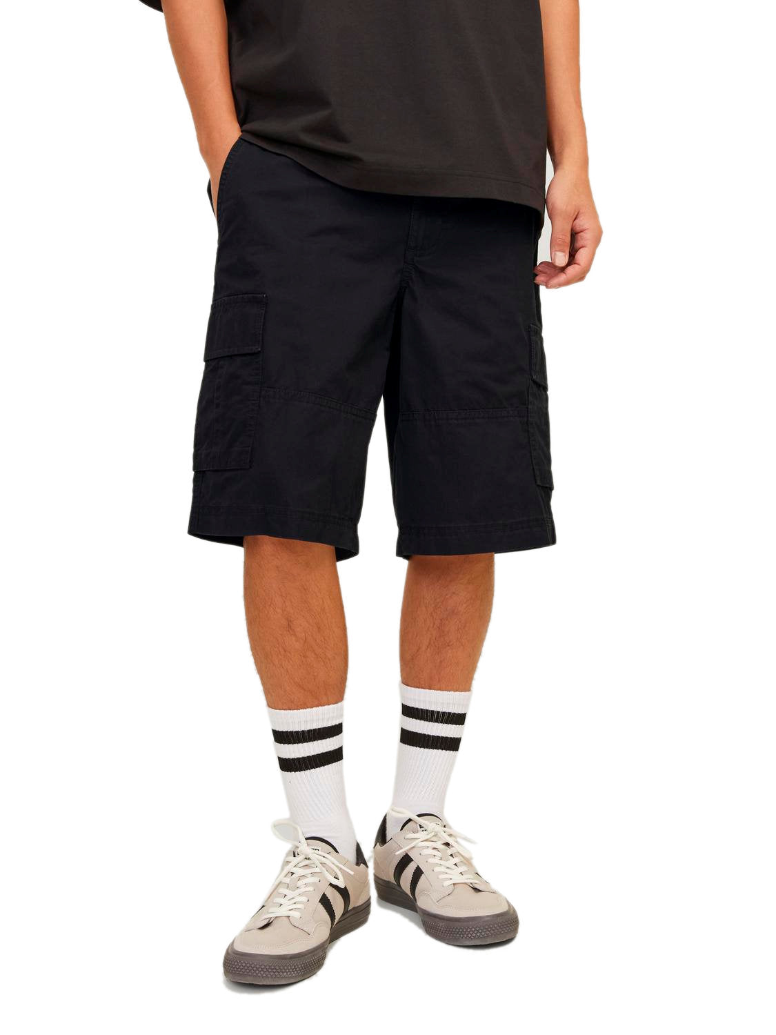 Jack & Jones Mens Cargo Shorts - Loose Fit