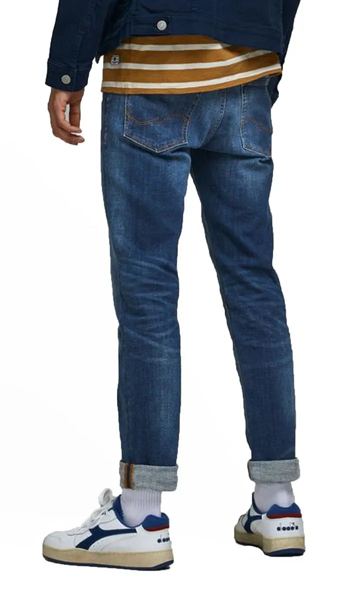 Jack & Jones Original Slim Blue Denim Jeans 782