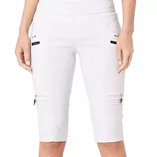 Jamie Sadock Skinny Knee Capri White