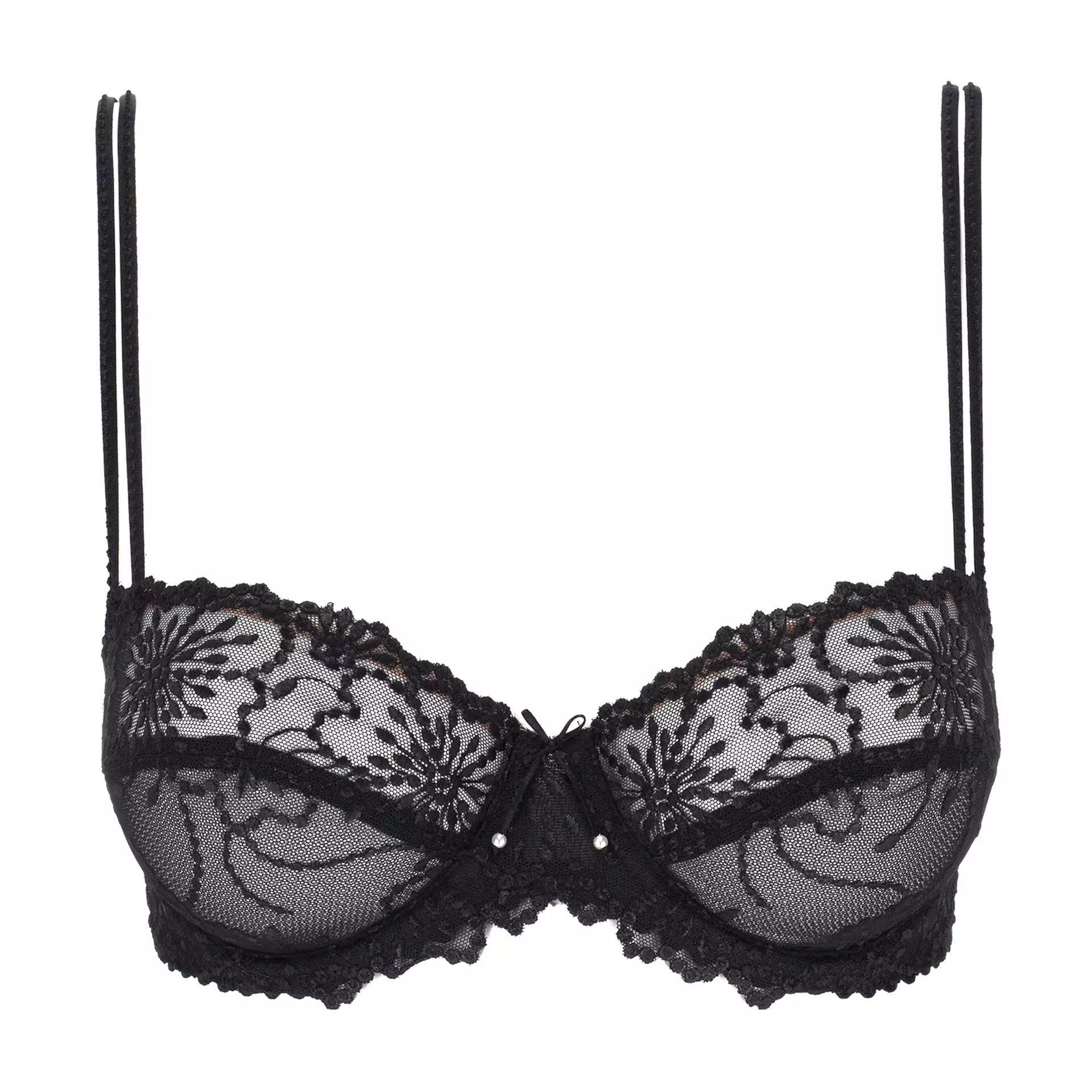 JANE Black Balcony Bra