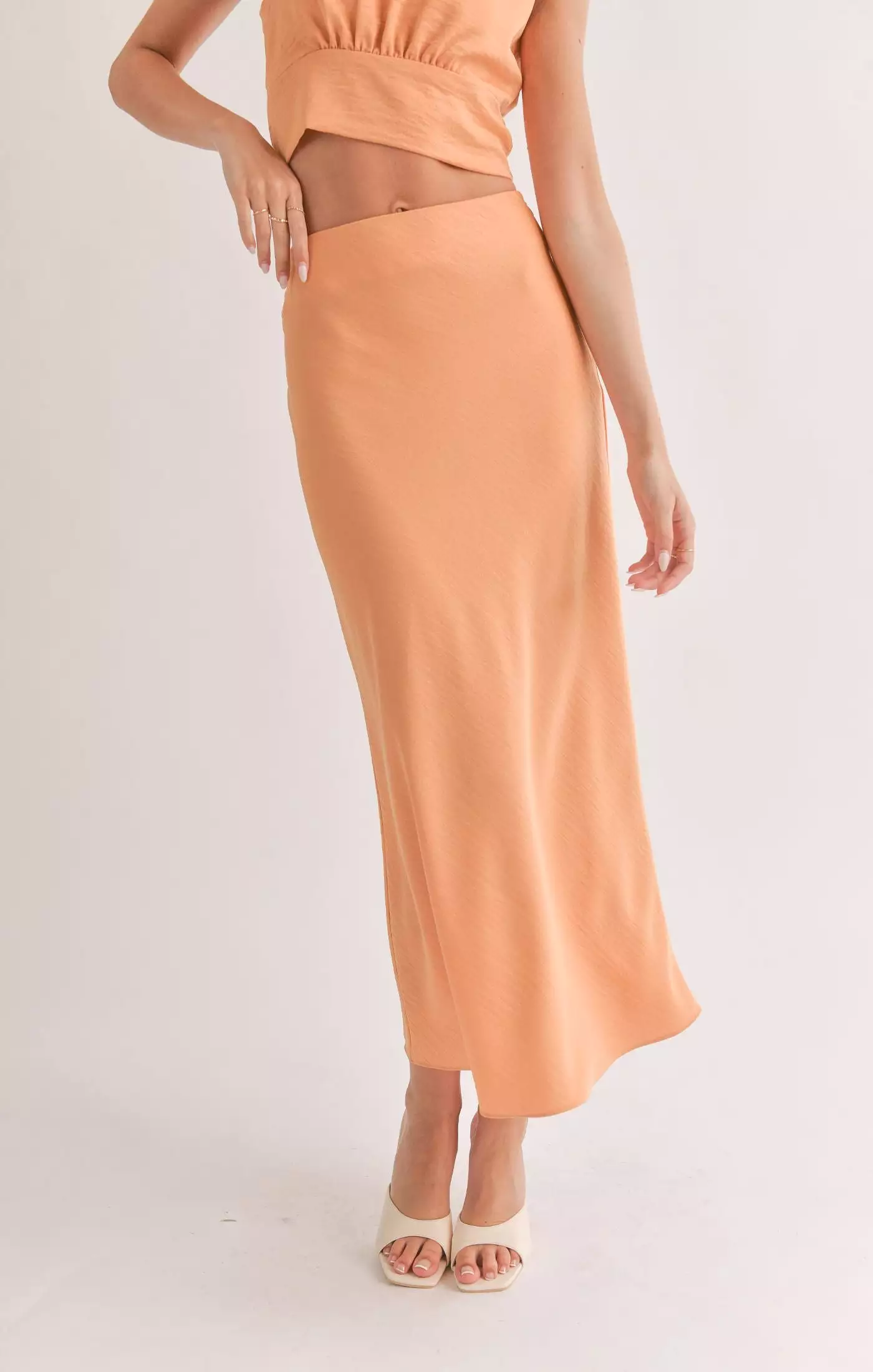 Jess Bias Midi Skirt for Women